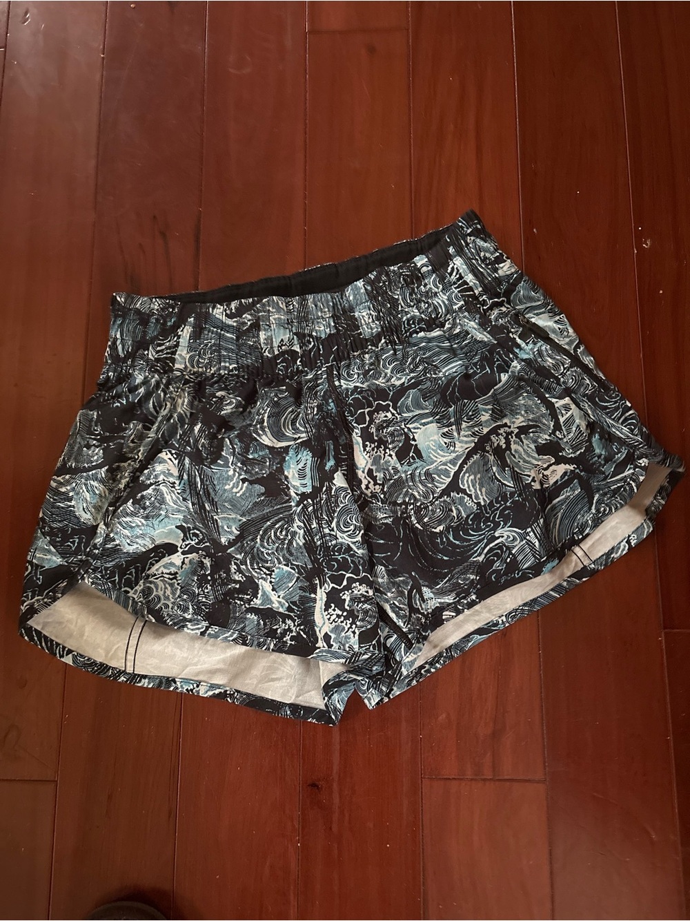 lululemon athletica Black Lined Workout Shorts